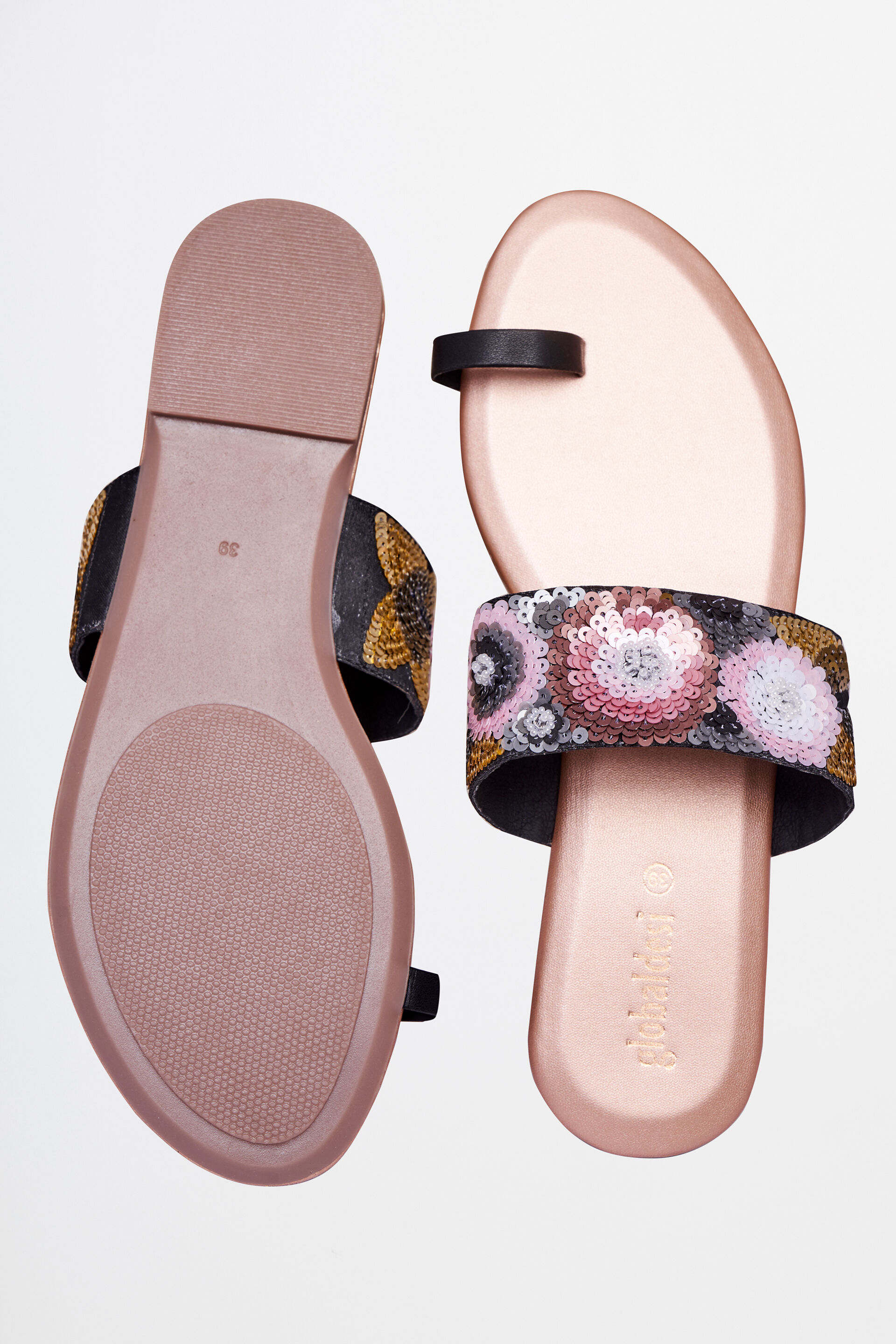 Buy Black Footwear Online at Best Price at Global Desi FW22GCCFW05BLK